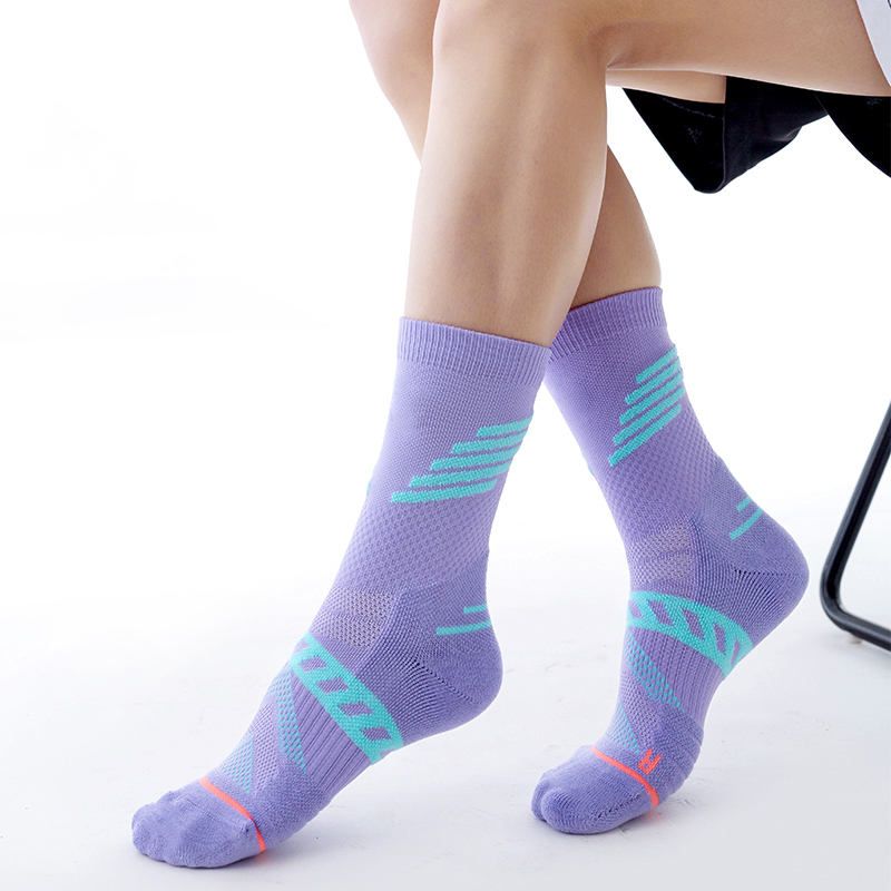 Nylon frottír kosárlabda zokni